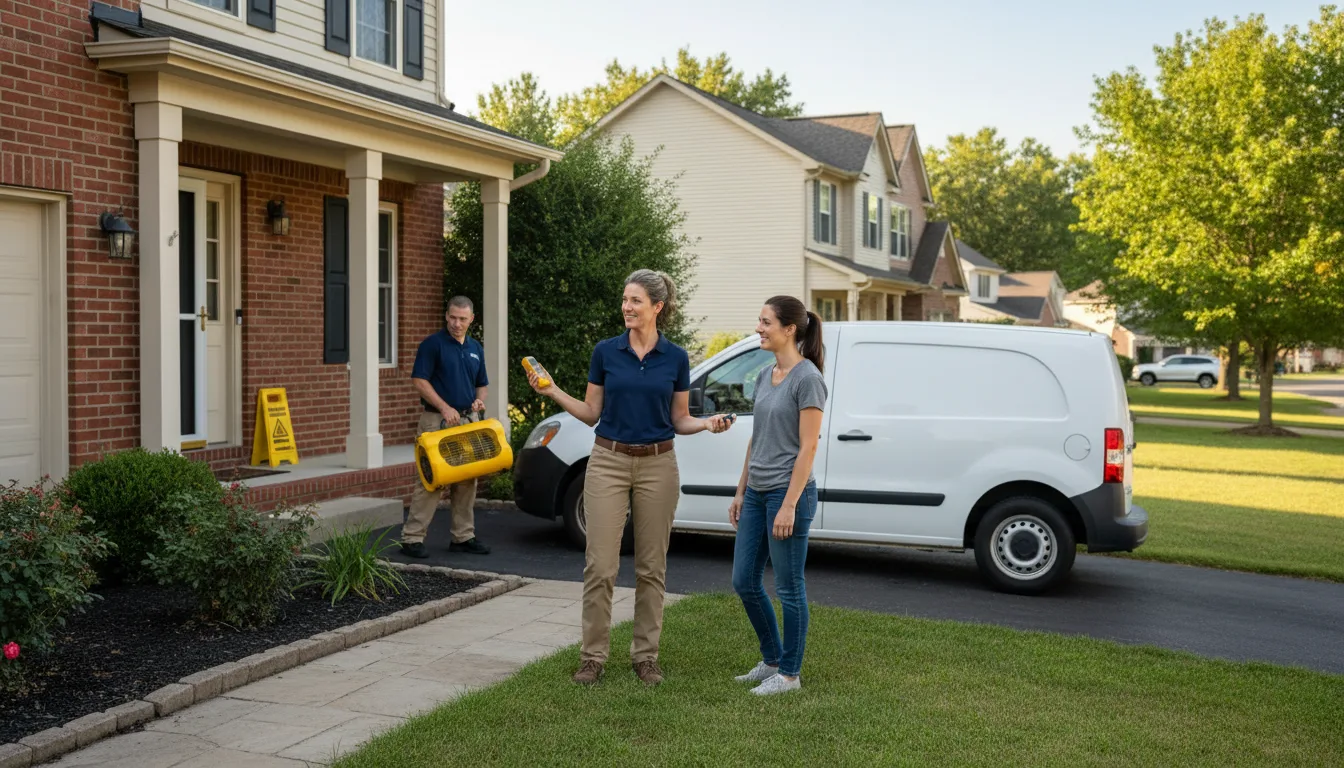 Water restoration image for Home Water Damage Repair in Poplar, WI